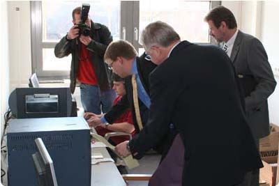 Besuch Roland Koch bei print-ID 2